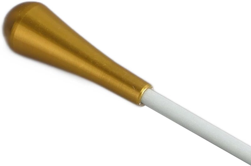 Kodrily Conductor Baton, Metal Conducting Baton Band, 15in Music Conducting Stick Rod, Professional Orchestra Music Conductor Accessories Replacement for Stage Performances - Image 2